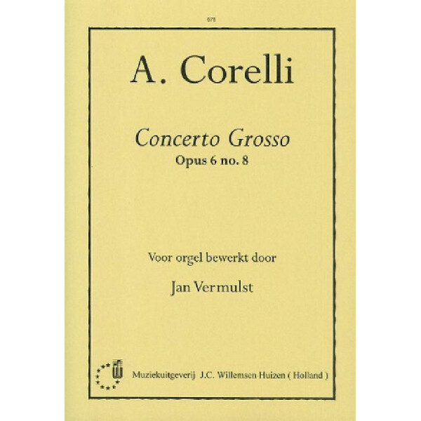 Concerto grosso op.6,8