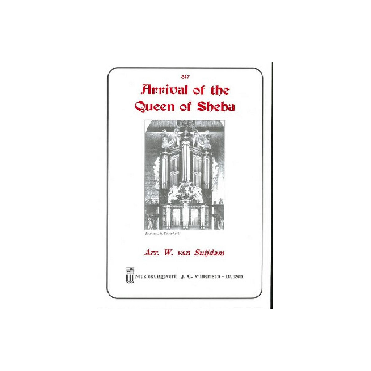 Arrival of the Queen of Sheba box