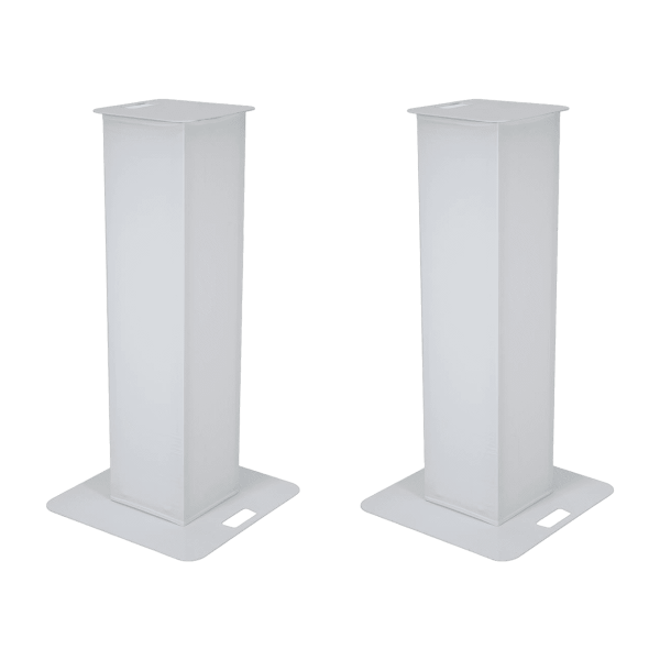 Eurolite 2x Stage Stand 150cm incl. cover and bag, white