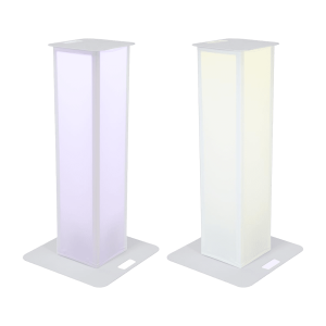 Eurolite 2x Stage Stand 150cm incl. cover and bag, white