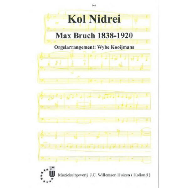Kol Nidrei für Orgel