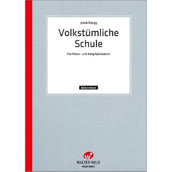 Volkstümliche Schule für Piano-