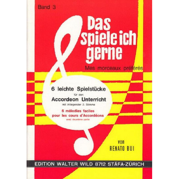 Das spiele ich gern Band 3