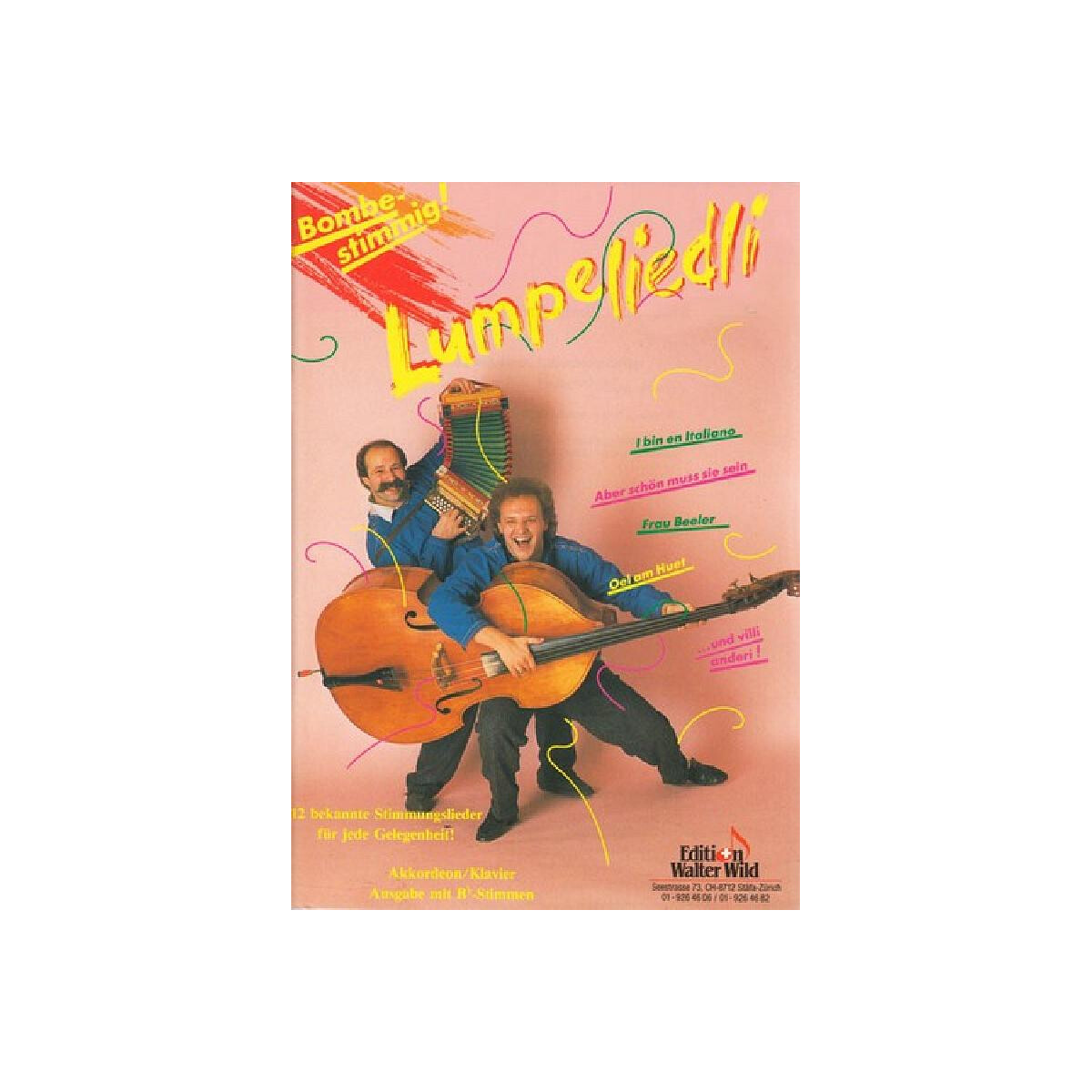 Lumpeliedli 1 Akkordeon/Klavier/