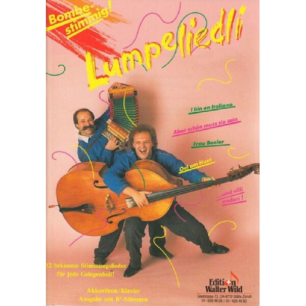 Lumpeliedli 1 Akkordeon/Klavier/