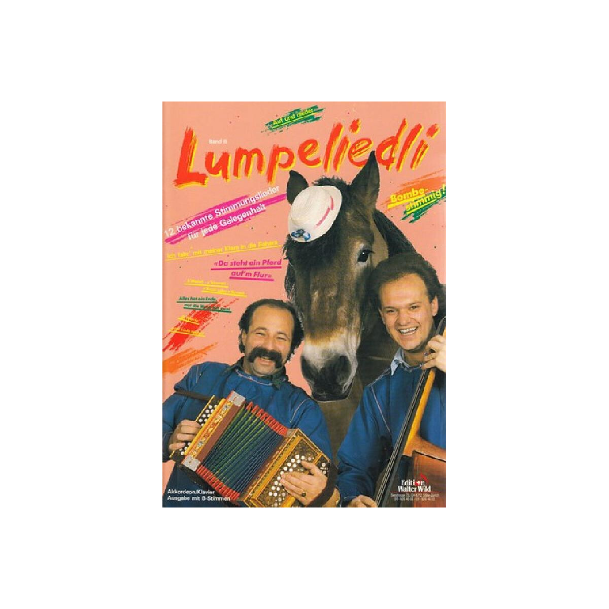 Lumpeliedli Band 2 für Akkordeon/