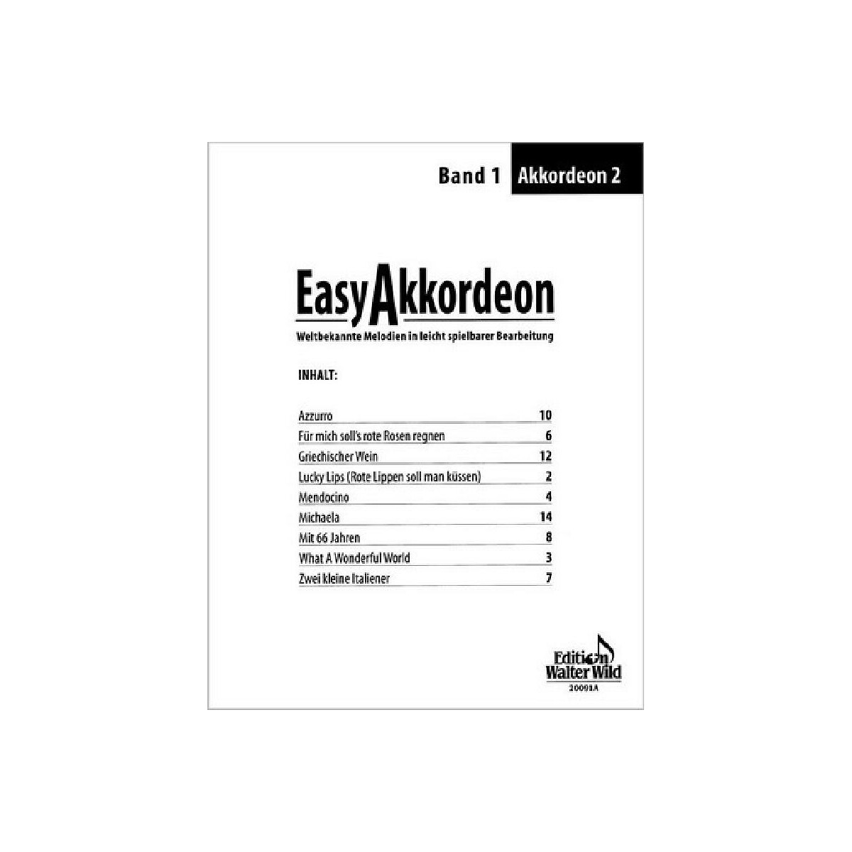 Easy Akkordeon Band 1
