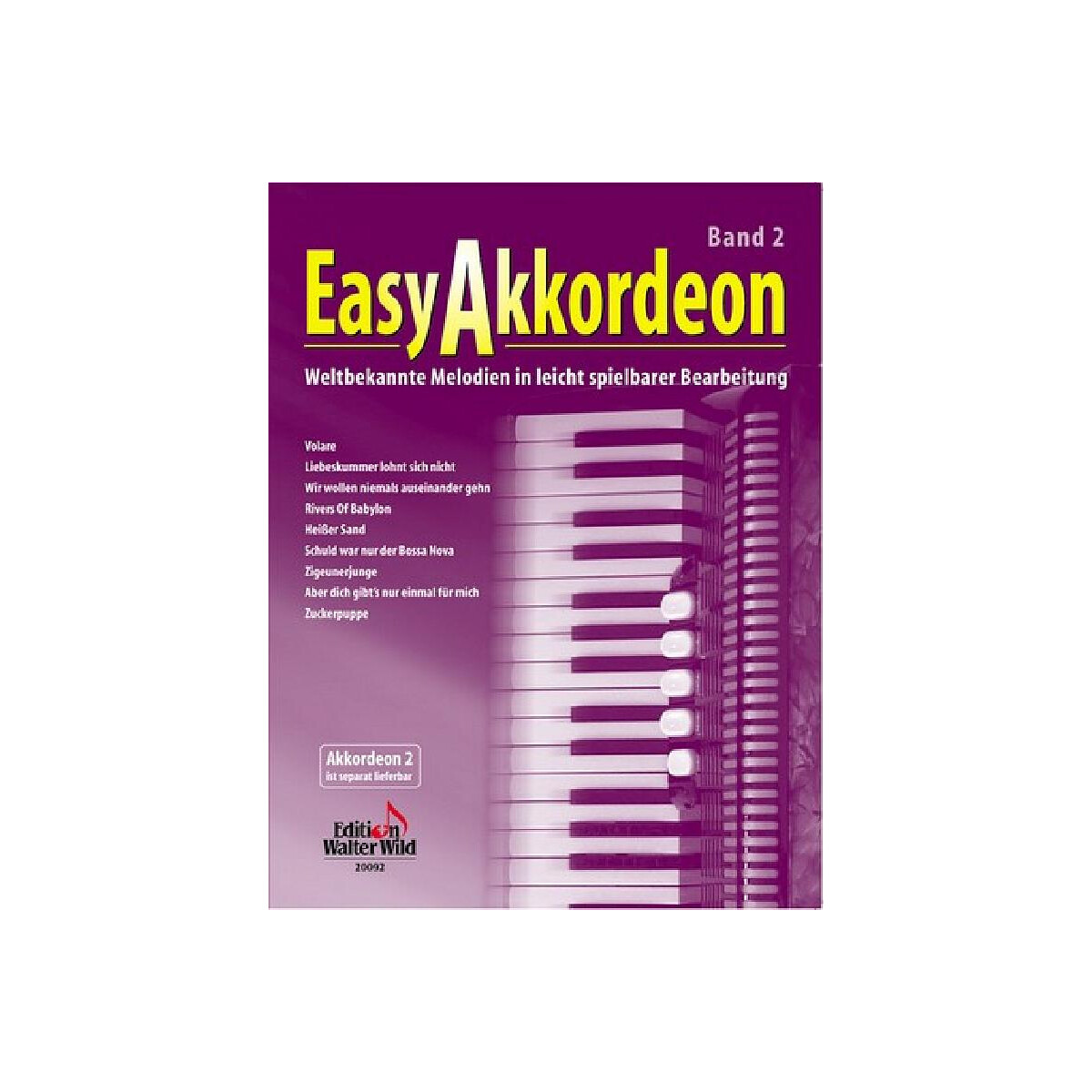 Easy Akkordeon Band 2 weltbekannte Melod box