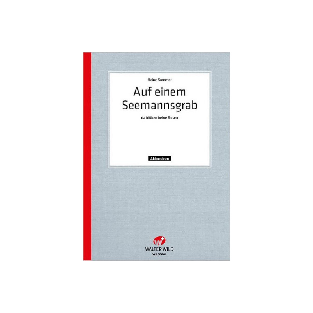 Auf einem Seemannsgrab blühen