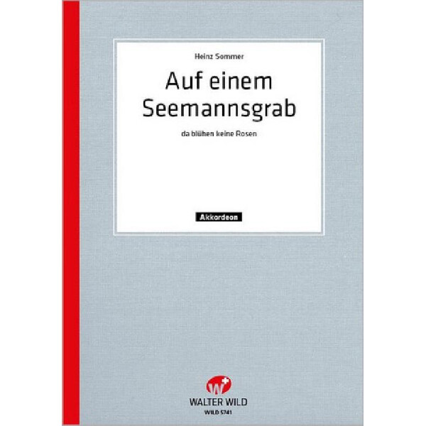 Auf einem Seemannsgrab blühen