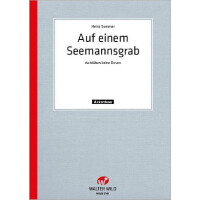 Auf einem Seemannsgrab blühen