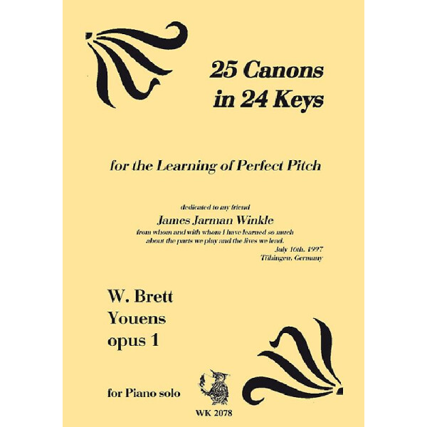 25 Kanons in 24 Tonarten