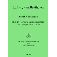 12 Variationen über Judas Macchabäus von Händel