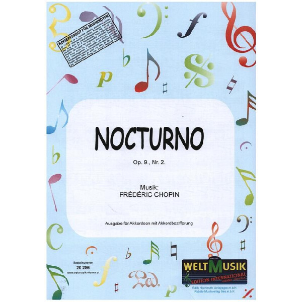 Nocturne op.9,2 für Akkordeon