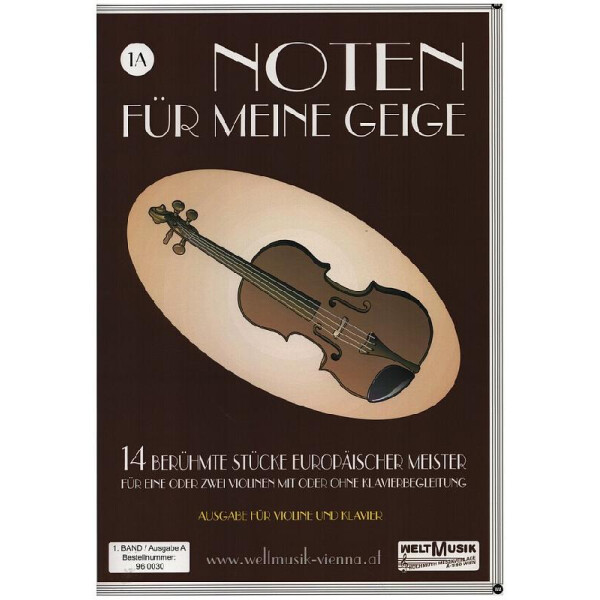 Noten für meine Geige Band 1 A