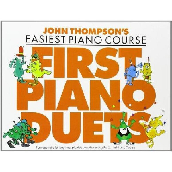 Easiest piano course first piano duets