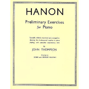 Preliminary exercises for piano