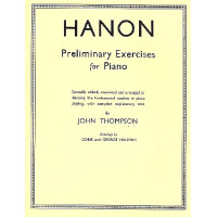 Preliminary exercises for piano