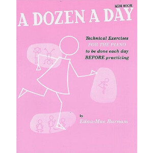 A Dozen a Day - Mini Book for piano