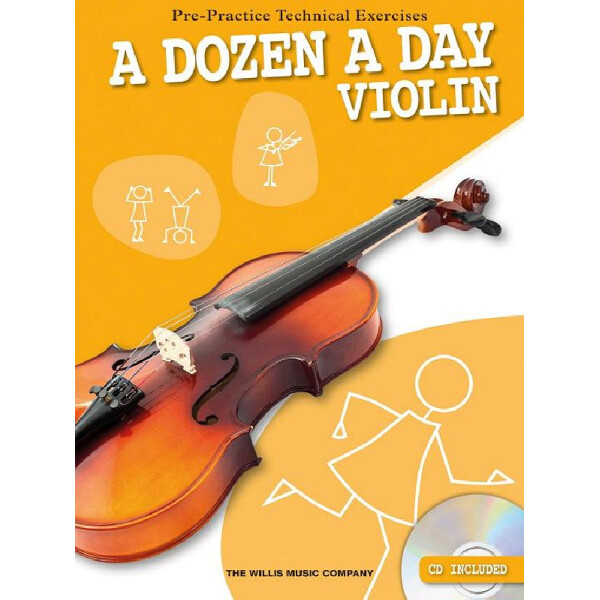 A Dozen a Day (+CD) for violin