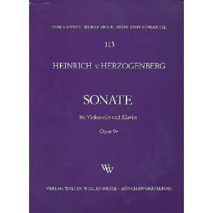 Sonate op.94 f&uuml;r Violoncello