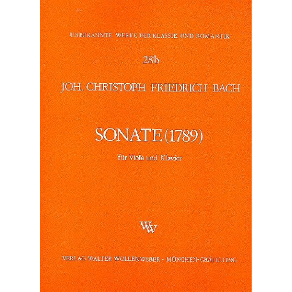 Sonate D-Dur für Viola und Klavier