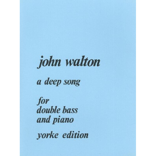 A deep Song for double bass