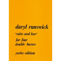 Suite and low for 4 double basses