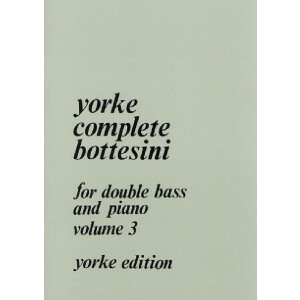 Yorke Complete Bottesini vol.3