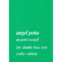 Un petit recueil für 3 Kontrabässe