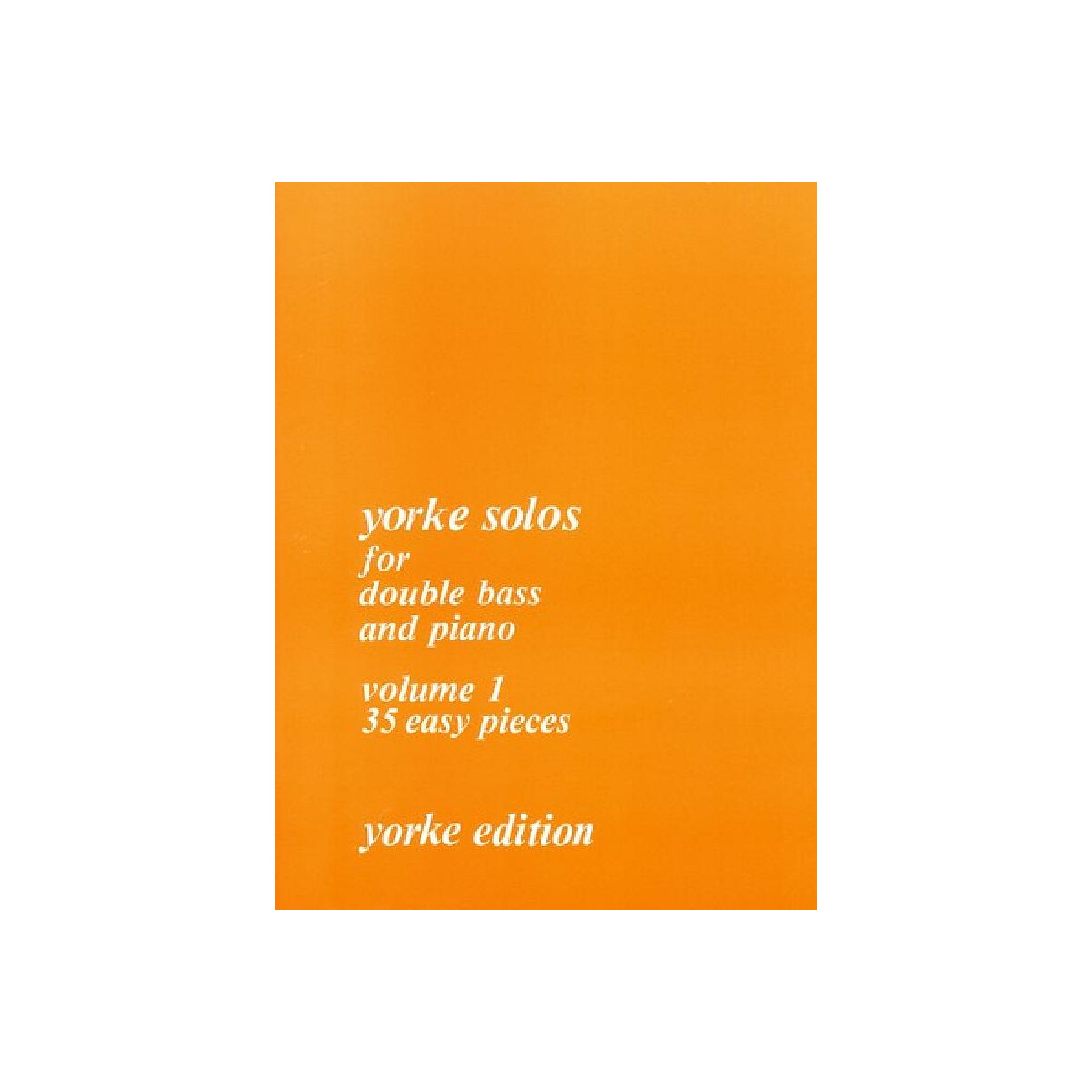 Yorke Solos vol.1 35 easy pieces