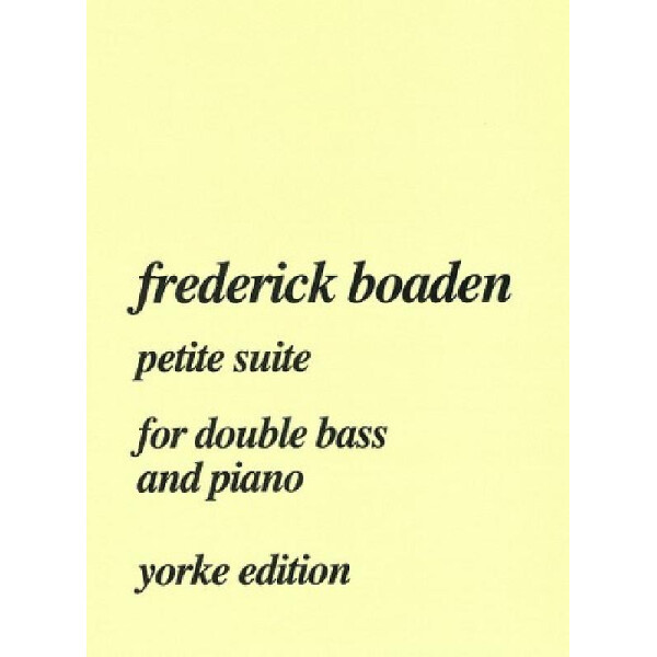 Petite Suite for double bass