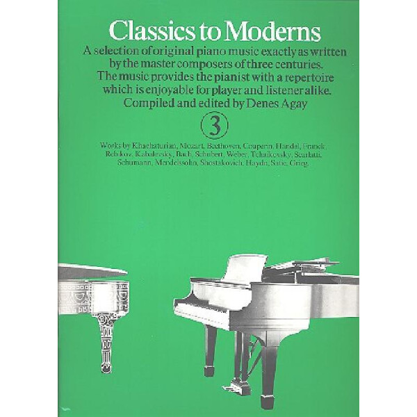 Classics to Moderns vol.3
