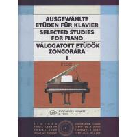 Ausgewählte Etüden Band 1