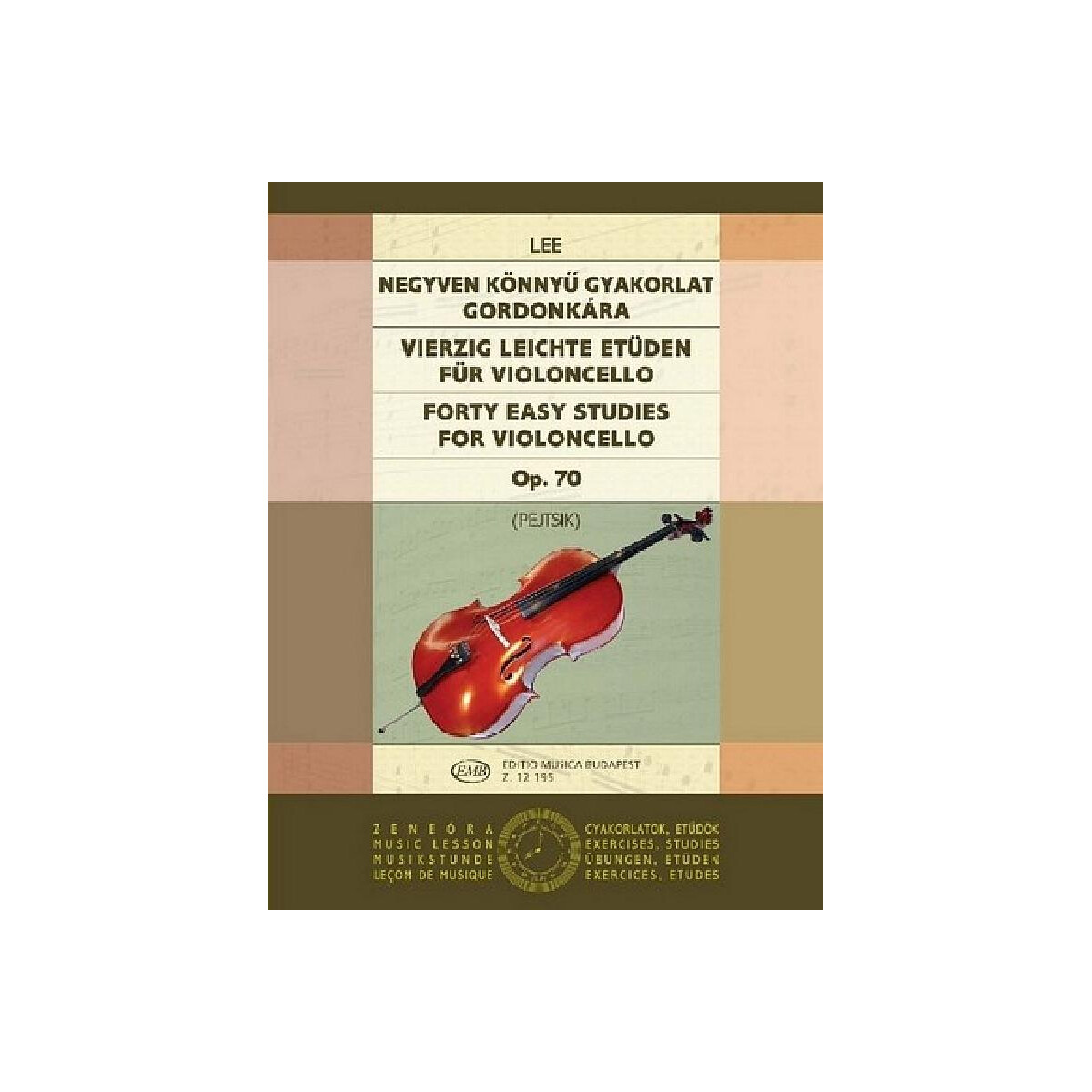 40 leichte Etüden op.70 box