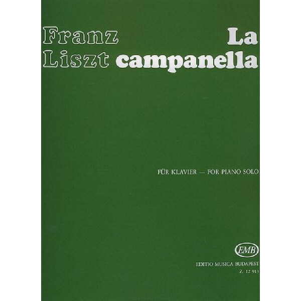 La campanella für Klavier