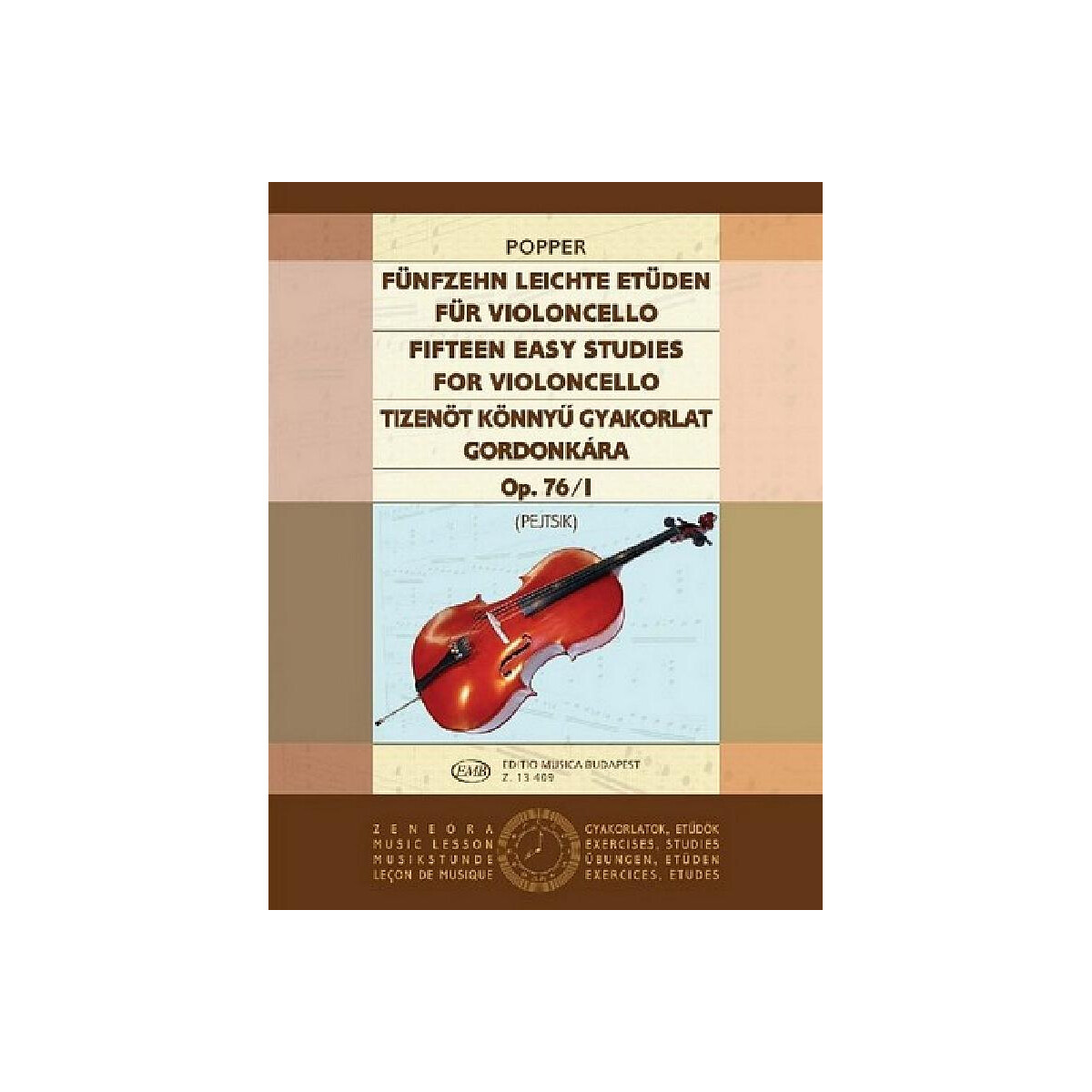 15 leichte Etüden op.76 Band 1 box