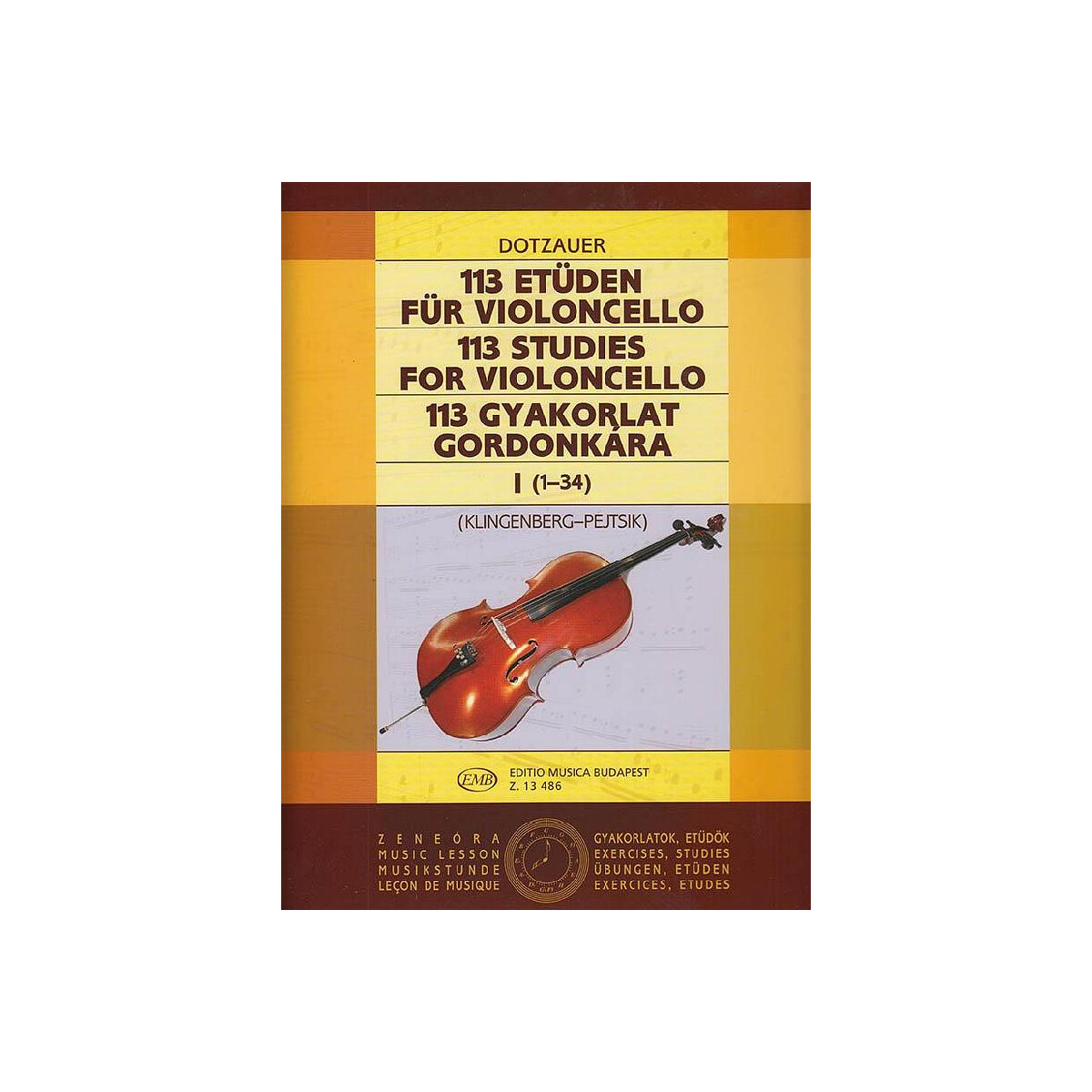 113 Etüden Band 1 (Nr.1-34) box