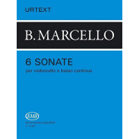 6 Sonaten für Violoncello und Bc