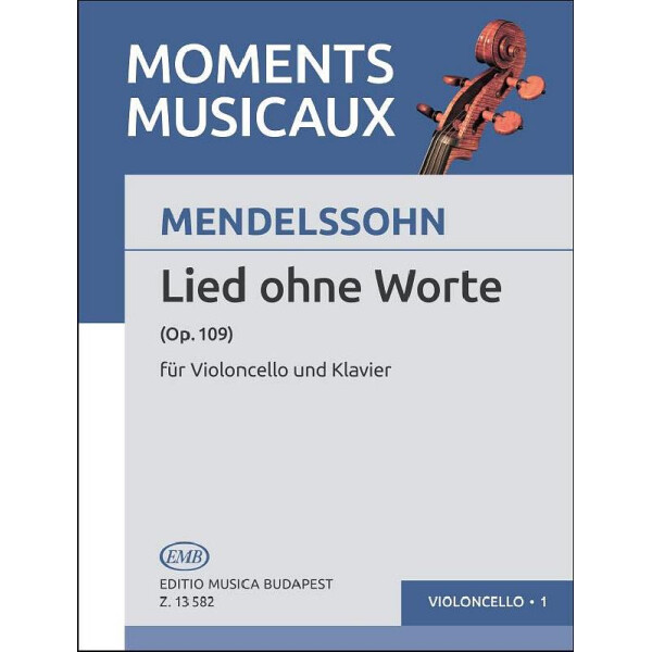 Lied ohne Worte op.109 für