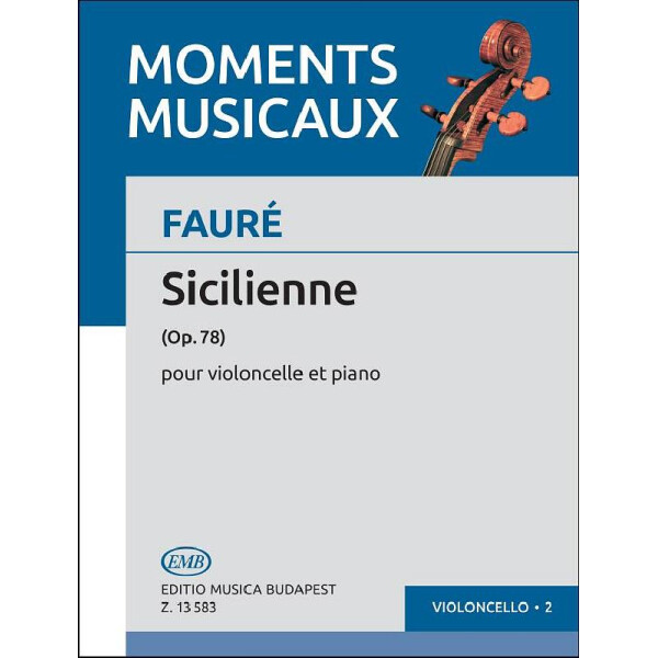 Sicilienne op.78 pour violoncelle