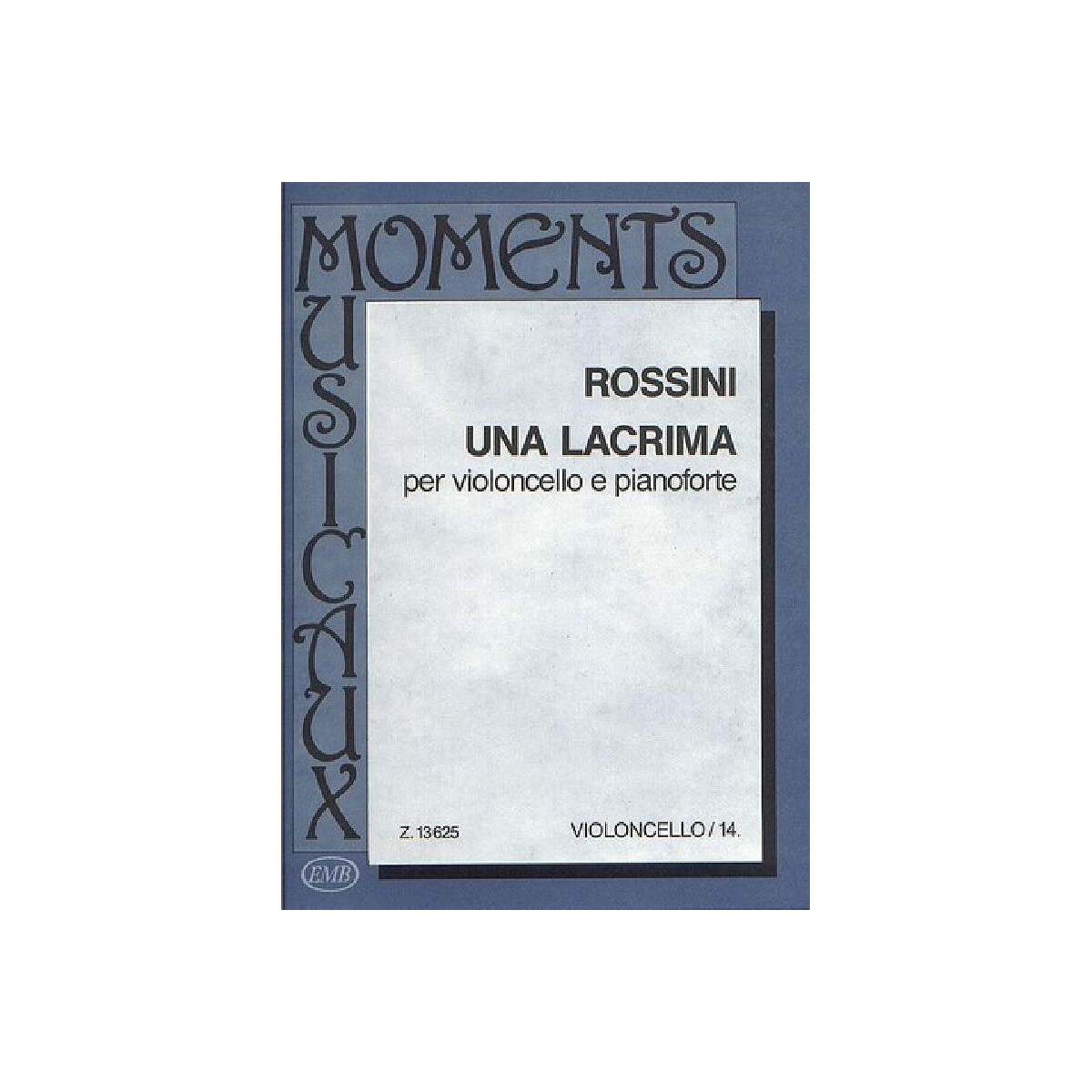 Una lacrima per violoncello box