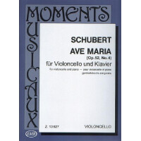 Ave Maria op.52,4 für Violoncello