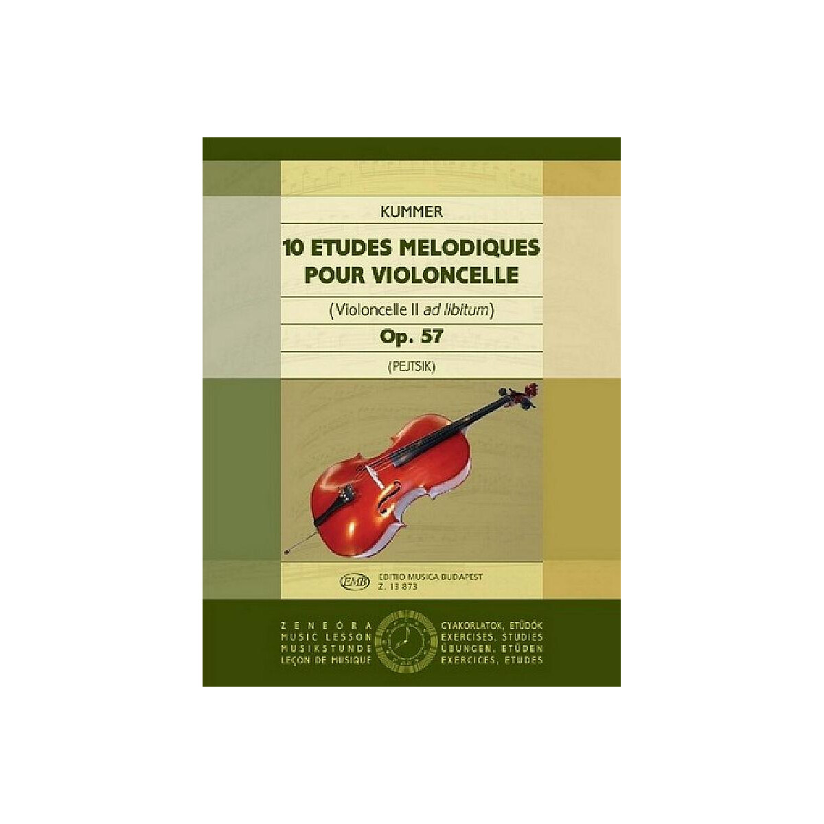 10 études mélodiques op.57 box