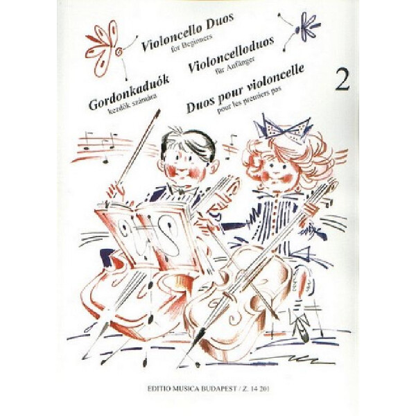 Violoncelloduos für Anfänger Band 2