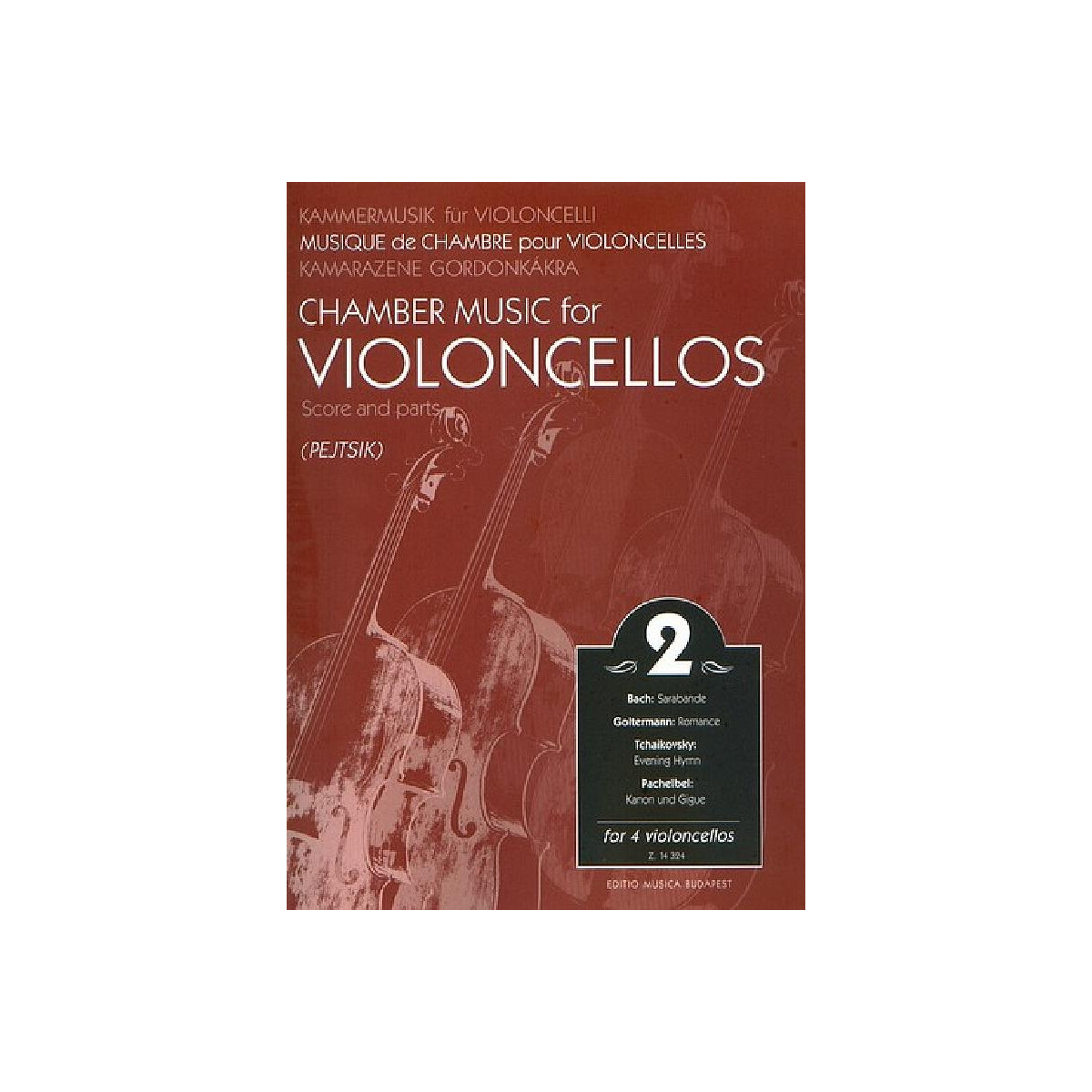 Kammermusik für Violoncelli Band 2 box