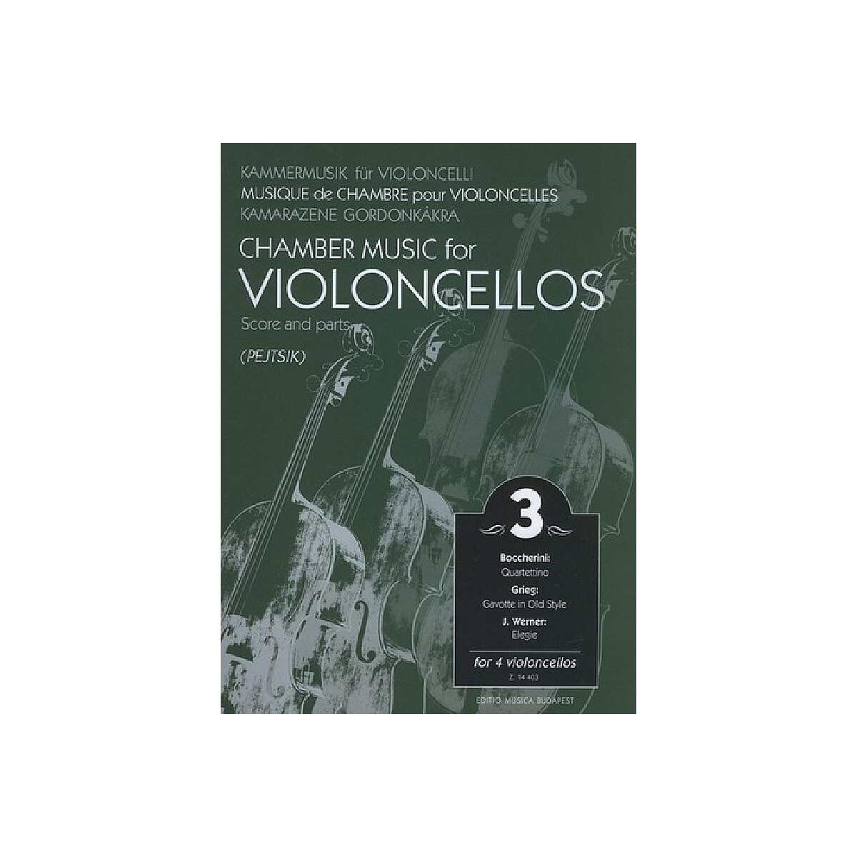 Kammermusik für Violoncelli box