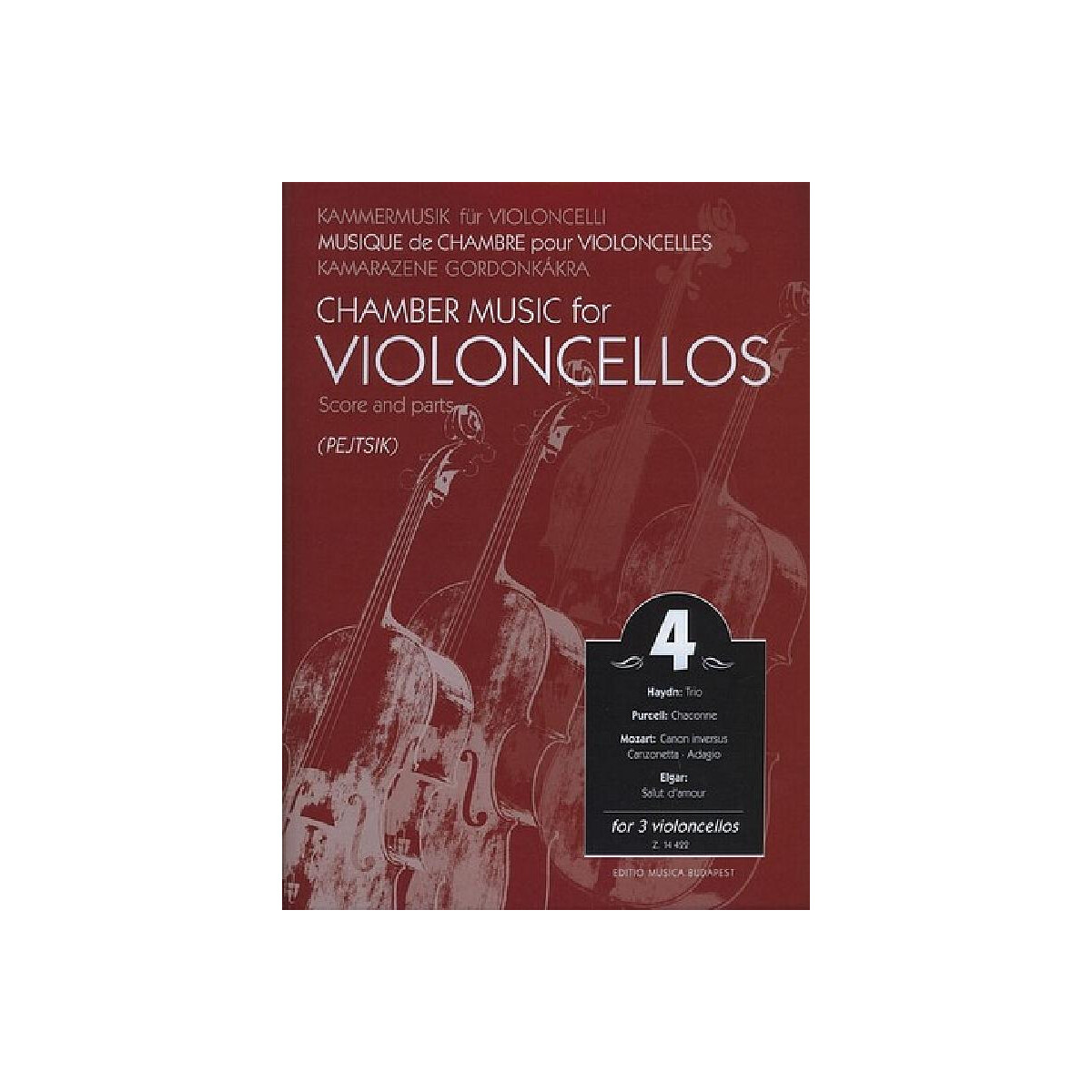 Chamber music for violoncellos for 3 vio box