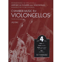Chamber music for violoncellos for 3 violoncellos