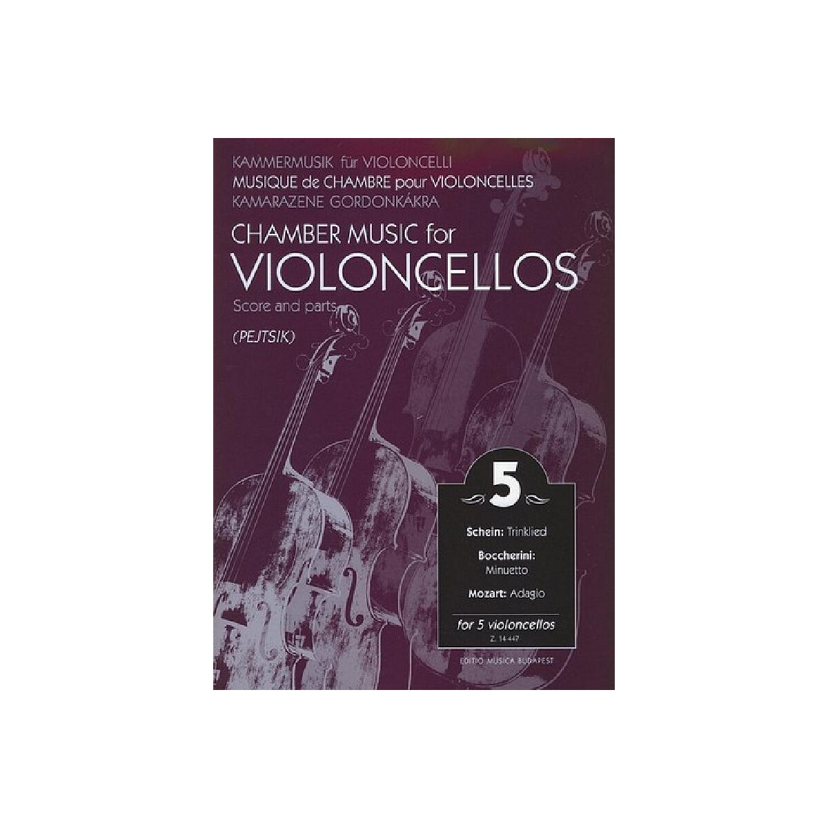 Kammermusik für Violoncelli Band 5 box